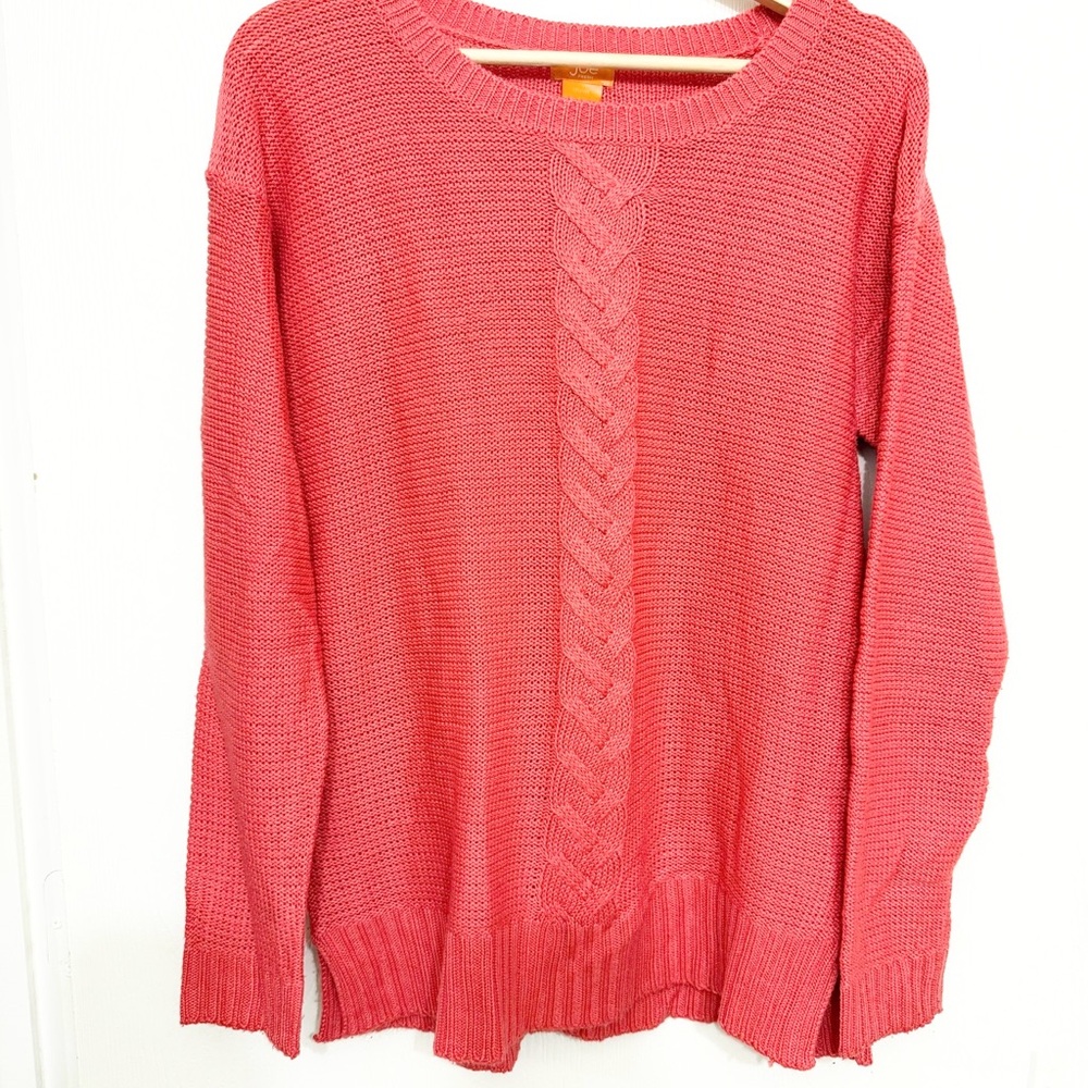 Joe Fresh Coral Sweater M